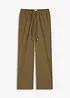 Pantalon large et texturé, bonprix
