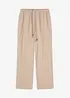 Pantalon large et texturé, bonprix