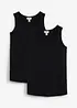 Lot de 2 tops de grossesse et d’allaitement en coton, bonprix