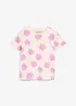T-shirt en coton élastiqué, bonprix