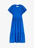 Robe en jersey à motif ajouré en viscose douce et extensible, bonprix