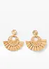 Boucles d’oreille aspect paille, bonprix