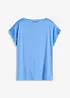 T-shirt en viscose avec dentelle, bonprix