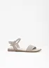 Sandalen aus Leder, bonprix