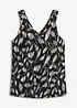 Top imprimé en jersey texturé, bonprix
