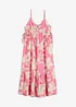 Robe à fines bretelles en viscose fluide, bonprix