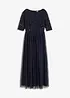 Maxikleid mit Paillettenstickerei, bonprix