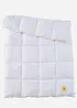 Couette microfibre effet duvet avec fleur brodée, medium, bonprix