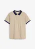 Polo en maille piquée 100% coton, bonprix