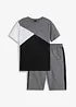 T-shirt et bermuda sweat (ens. 2 pces), bonprix