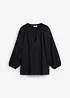 Blouse oversize en gaze de coton, bonprix