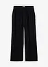 Pantalon palazzo en viscose douce, bonprix