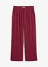 Pantalon palazzo en viscose douce, bonprix