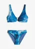 Bikini (ens. 2 pces) en matière brillante, bonprix