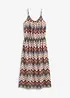 Robe imprimée à fines bretelles, bonprix