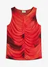 bedrucktes Top aus softem Mesh, bonprix