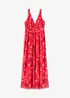 bedrucktes Maxikleid aus softem Mesh, bonprix
