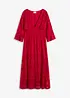 Robe en dentelle à volants, bonprix