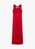 Chiffonkleid mit Plisseé-Rock und Accessoire-Schnalle, bonprix