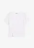 T-Shirt mit Knotendetail, bonprix
