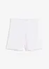 Short en lin mélangé, taille élastiquée, bonprix
