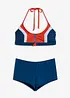 Neckholder-Bikini mit Reißverschluss (2-tlg.Set), bonprix