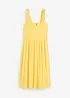 Robe légèrement évasée en jersey coton et viscose, bonprix