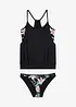 Tankini effet superposé (ens. 2 pces), bonprix