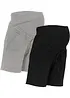 Umstands-Bermudas aus weicher Sweatware (2er Pack), bonprix