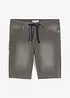 Bermuda confortable en jean et molleton, Regular, bonprix
