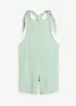 Strandjumpsuit aus luftigem Musselin, bonprix