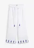 Jupe-culotte en lin avec ceinture (ens. 2 pces), bonprix