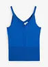 Top en maille de coton et soie, bonprix
