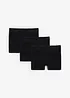 Lot de 3 boxers sans coutures, bonprix
