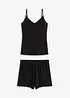 Pyjashort 100% coton côtelé, bonprix