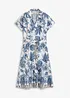 Robe avec ceinture à nouer, bonprix