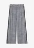 Pantalon en jersey au motif minimaliste, bonprix