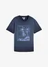 T-shirt aspect délavé en coton, bonprix