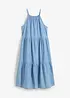 Robe en jean en coton fluide, bonprix