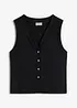 Gilet sans manches en maille, bonprix