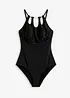 Maillot 1 pièce sculptant, maintien modéré, bonprix
