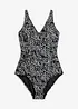 Maillot 1 pièce sculptant, maintien modéré, bonprix