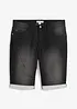 Bermuda en molleton effet jean, loose, bonprix
