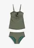 Tankini (ens. 2 pces) à fil brillant, bonprix