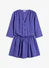 Robe courte en matière texturée, bonprix