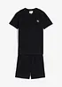 T-Shirt und kurze Hose aus Bio Baumwolle (2-tlg.Set), bonprix