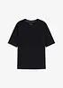 T-shirt de sport oversize avec coton, séchage rapide, bonprix