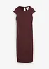 Robe midi aspect maille, bonprix
