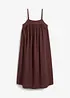 Robe à fines bretelles en viscose mélangée, bonprix