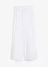 Pantalon palazzo fluide en viscose mélangée, bonprix